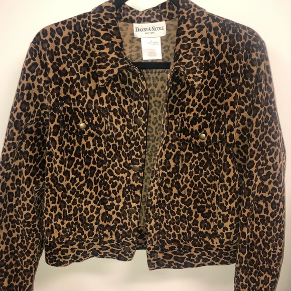 Danny & Nichole Leopard Print Jacket - Picture 1 of 4